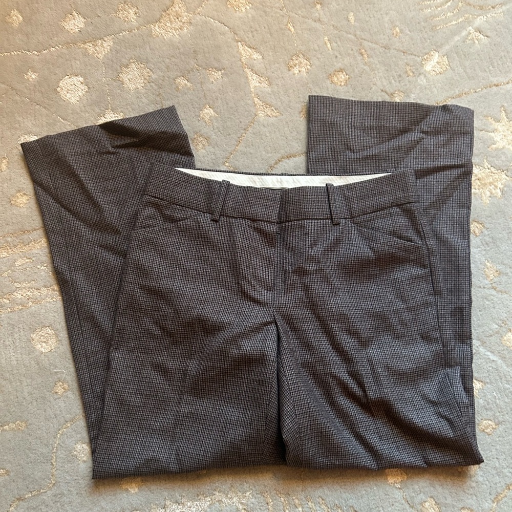 Theory Houndstooth Work Trousers - Size 0